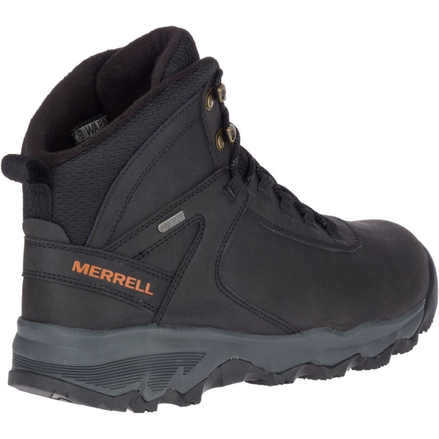 Merrell Vigo Thermo Mid Piele Impermeabilă Negru Pentru Bărbați