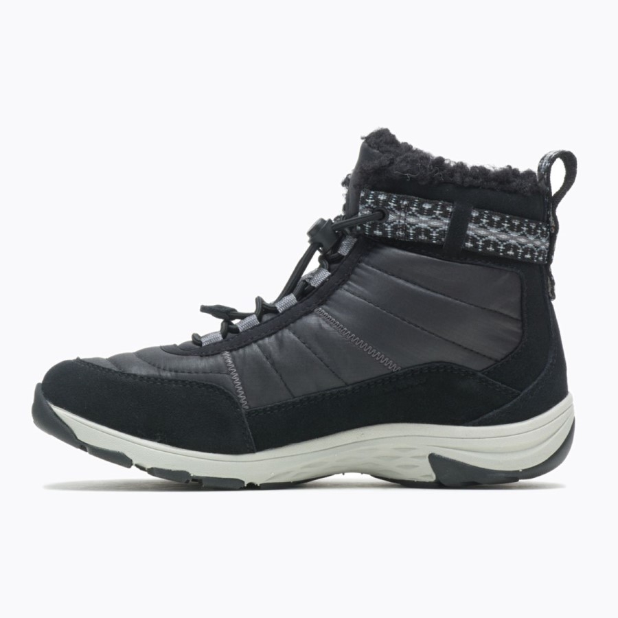 Merrell Women's Approach Sport Mid Polar Impermeabil Negru