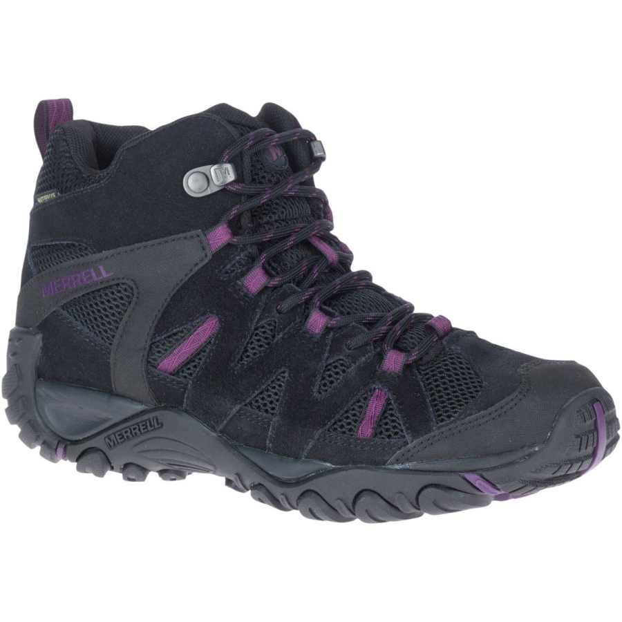 Merrell Deverta 2 Mid Waterproof Pentru Femei Negru-mur