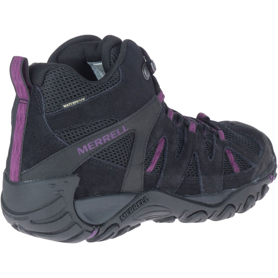 Merrell Deverta 2 Mid Waterproof Pentru Femei Negru-mur