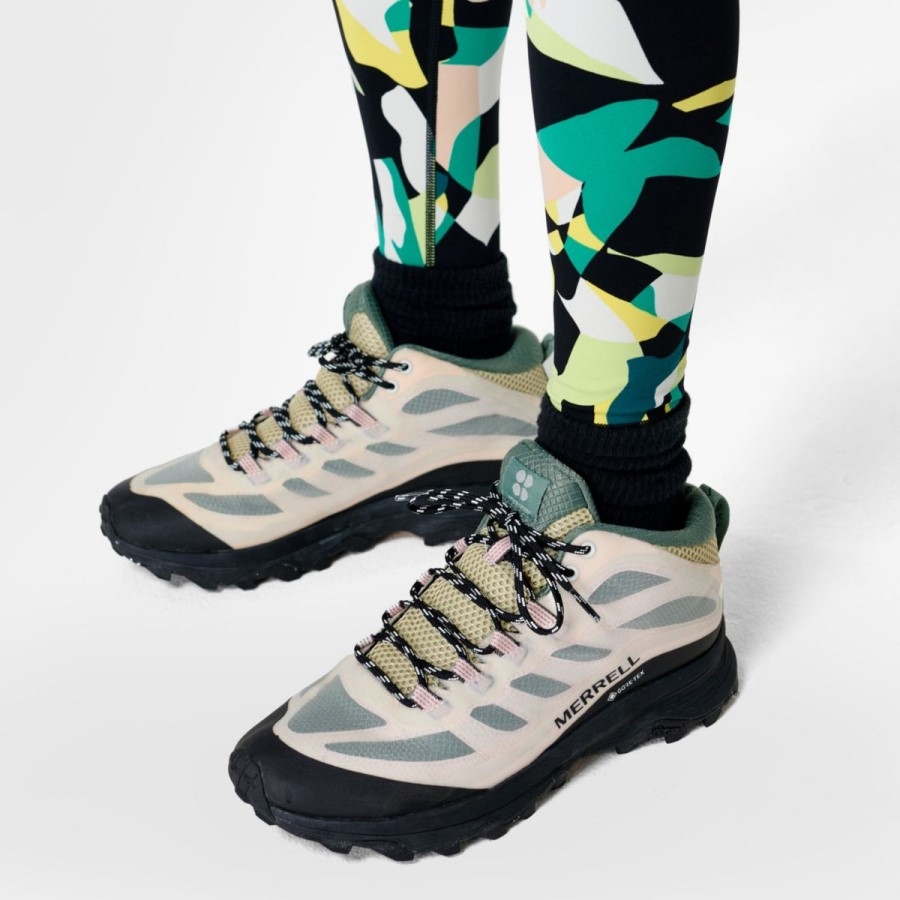 Merrell Moab Speed Mid Gore-tex X Sweaty Betty Alb-roz Pentru Femei