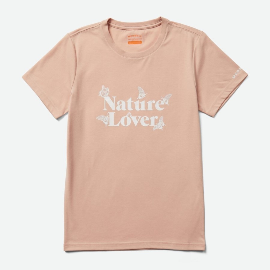 Tricou Pentru Iubitor De Natură Pentru Femei Merrell Rose Smoke