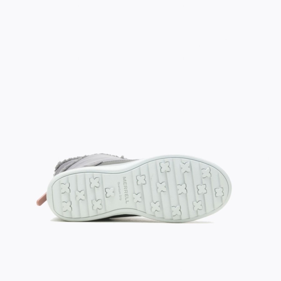 Merrell Snowcreek Sport Cu Fermoar Mijlociu Polar Rezistent La Apă, Cărbune