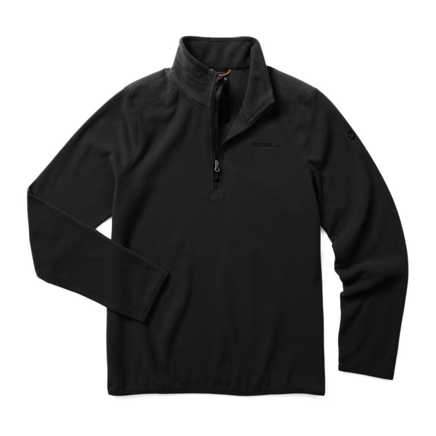 Merrell Damă Teren 1/4 Zip Fleece Negru