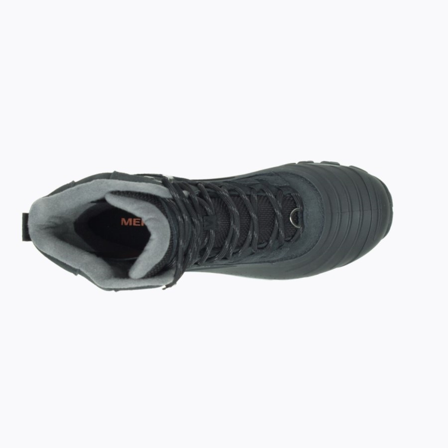 Merrell Termo Frosty Tall Shell Pentru Damă, Rezistent La Apă, Negru